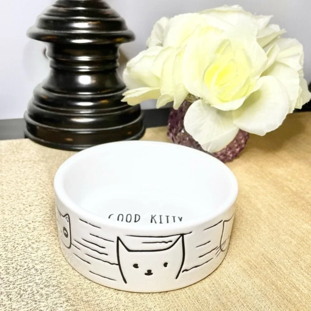 🆕GOOD KITTY Cat Pet Bowl